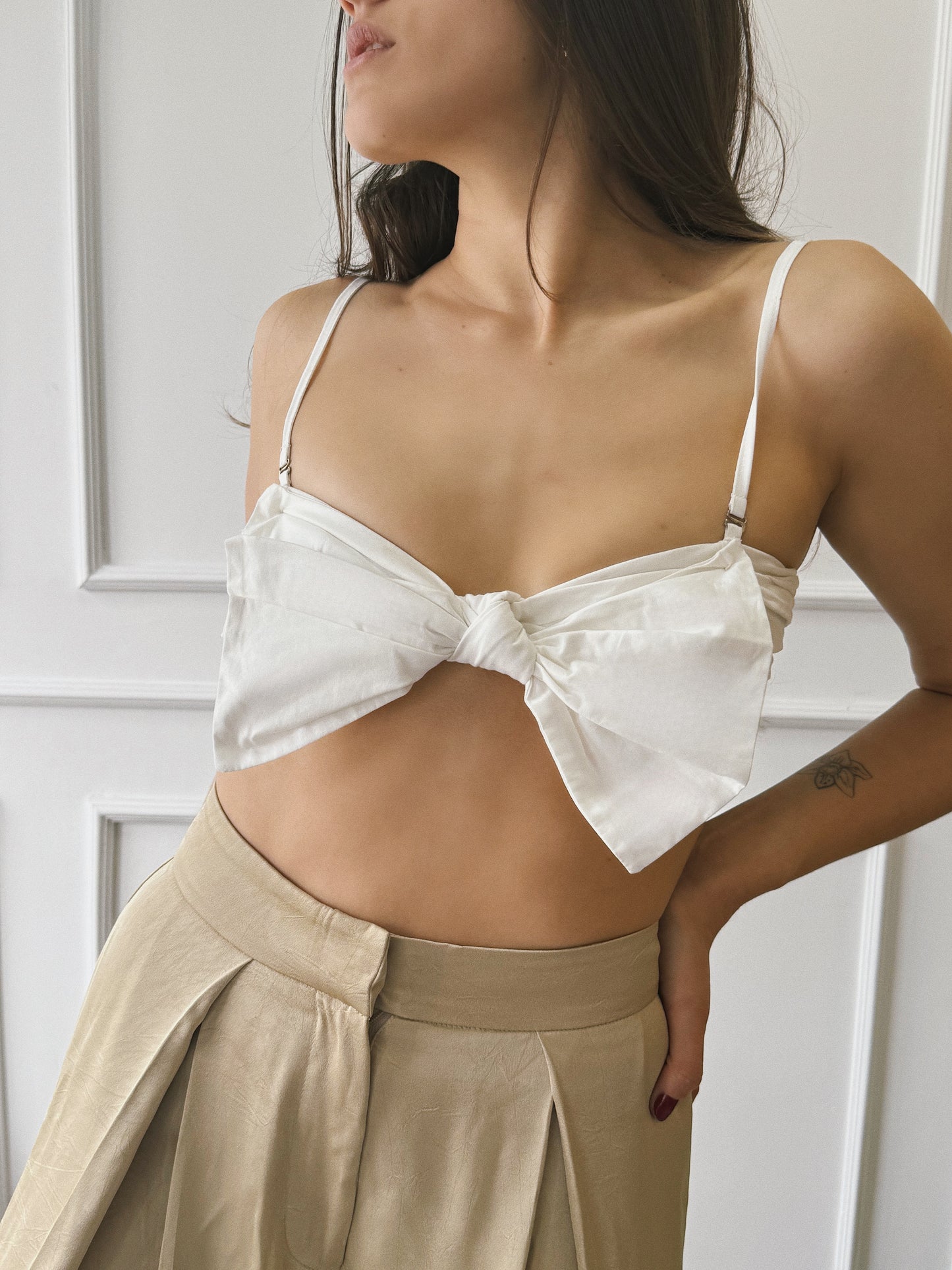 Top Ribbon Ivory